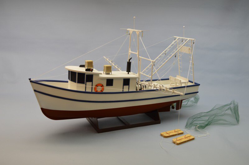 Rusty the Shrimp Boat 1:24 - DUMAS