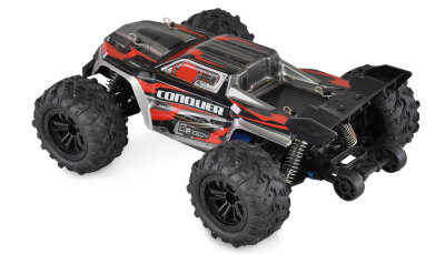 Conquer Race Truggy brushed 4WD 1:16 RTR rot