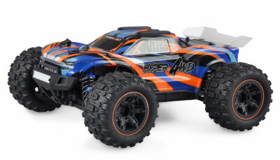 Hyper GO Truggy brushed 4WD 1:16 RTR blau/orange