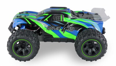 Hyper GO Truggy brushed 4WD 1:16 RTR blau/gr�n