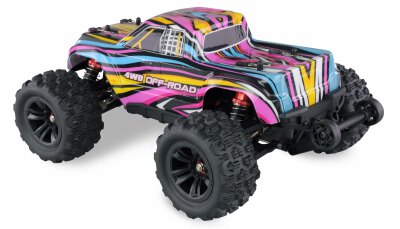 Hyper GO Monstertruck brushless 4WD 1:16 RTR blau/rot