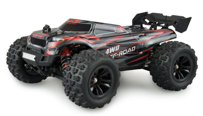 Hyper GO Truggy brushless 4WD 1:16 RTR schwarz/rot