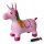 Hüpftier Einhorn bunt mit Pumpe