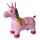 Hüpftier Einhorn bunt mit Pumpe