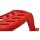 Snow Play Schlitten Snow-Star 90cm rot mit Lehne