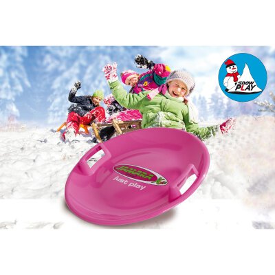 Snow Play Rutschteller 60cm pink