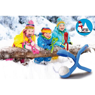 Snow Play Schneeballzange 38cm blau
