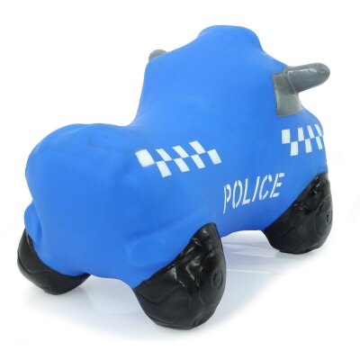 Hüpfauto Police Truck mit Pumpe