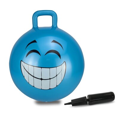 Hüpfball Smile blau 450mm