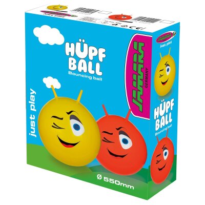 Hüpfball Eye gelb 550mm