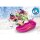 Snow Play Bob Comfort 80 cm pink mit Bremse