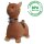 Hüpftier Lama braun mit Pumpe