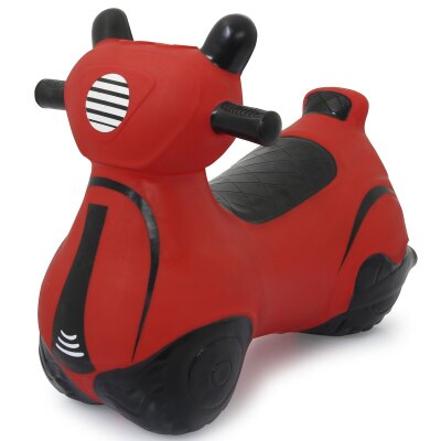 Hüpfroller rot mit Pumpe