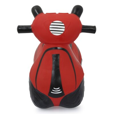 Hüpfroller rot mit Pumpe