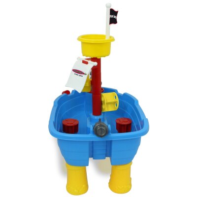 Sand- und Wasserspieltisch Pirat Jack 21 Teile
