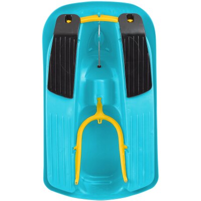 Snow Play Bob Ralley 100 cm blau mit Lenkrad und Bremse