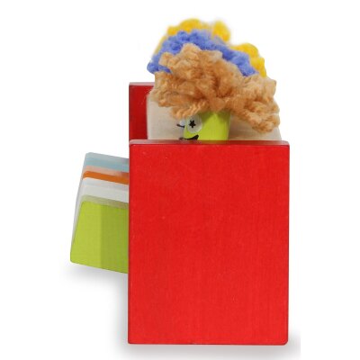 Holzspielzeug Kidiwood Klopfbank Flying Clowns 6tlg.