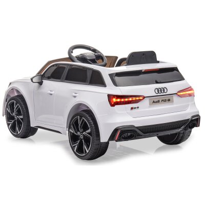 Ride-on Audi RS 6 weiß 12V 2,4GHz