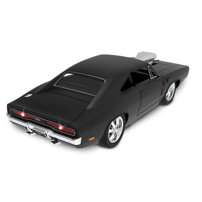 Dodge Charger R/T 1970 1:16 schwarz 2,4GHz Tür manuell