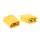 Hochstromstecker/Buchse XT30 vergoldet Grip 1 Paar