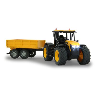 JCB Fastrac Traktor mit Kippanhänger 1:24 2,4GHz