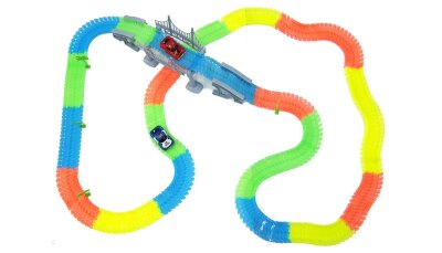 Magic Traxx Race Bahn 373-teilig, Transportbox