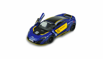 Rückzug Druckguss McLaren 675LT 1:36, 12er Set im...