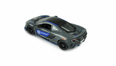 Rückzug Druckguss McLaren 675LT 1:36, 12er Set im Display