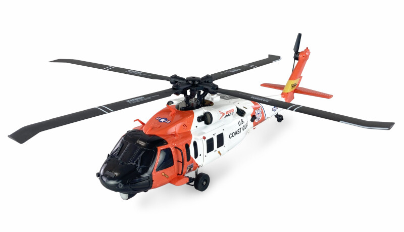 UH60 Black Hawk Coastguard Helikopter 6G/3D GPS RTF