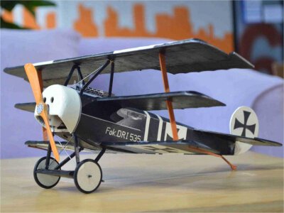 Holzbausatz Fokker Dr. 1 / 357 mm