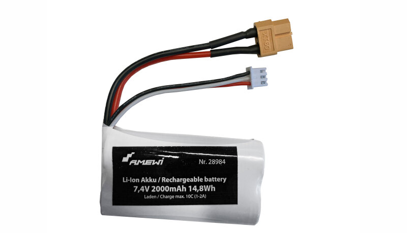 Li-Ion Akku 2S 7,4V 2000mAh XT60