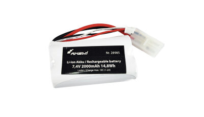 Li-Ion Akku 2S 7,4V 2000mAh Tamiya-Stecker