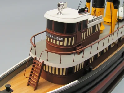 Dumas 1260 Tug Boat George W. Washburn