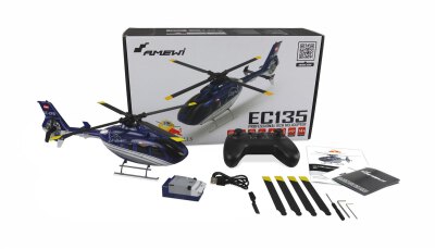 The Flying Bulls EC135 PRO Brushless 6-Kanal 352mm Helikopter 6G RTF