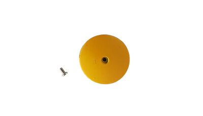 Aluminium Rotorkopfabdeckung H145 gelb