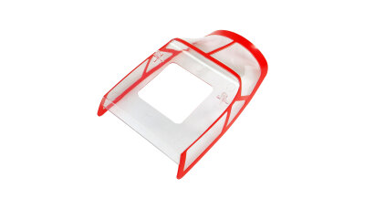 Cockpithaube Beech D17S rot