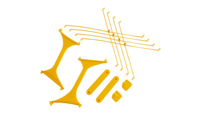 Tragflächenstreben Set Beech D17S gelb