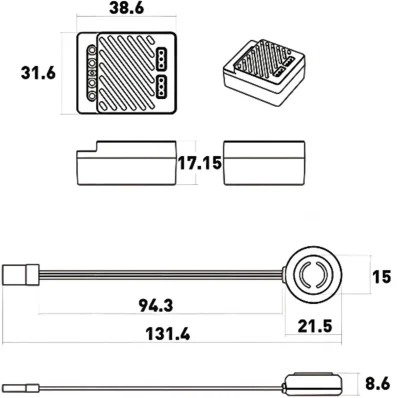 ISDT ESC 70 (120)A 2-3S Brushed wasserdicht Regler...