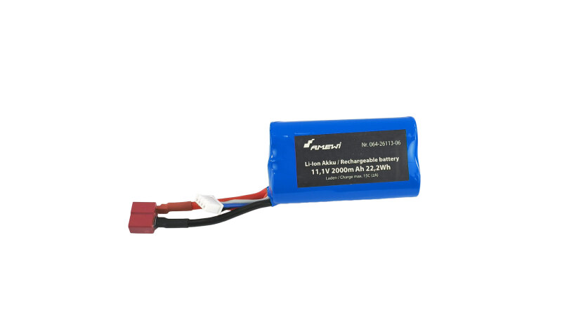 Li-Ion Akku 3S 11,1V 2200mAh, T-Stecker