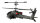 Apache AH-64 Helikopter Koaxial 3,5-Kanal RTF