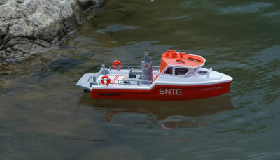 Rettungsboot brushless Jetantrieb 320mm RTR weiß/orange