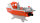 Rettungsboot brushless Jetantrieb 320mm RTR weiß/orange