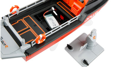 Rettungsboot brushless Jetantrieb 320mm RTR schwarz/rot