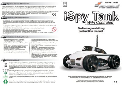 I-Spy Tank