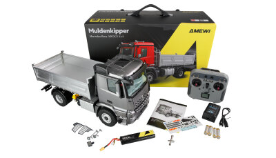 Mercedes-Benz Arocs Muldenkipper 4x4 1:14 RTR anthrazit