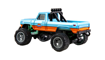 RC-Monstertruck Die Cast 1:64 RTR blau/orange