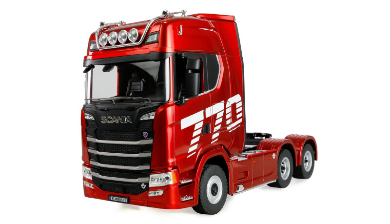Scania 770 S Zugmaschine 6x4 1:18 RTR rot