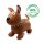 Hüpftier Dog Brown mit Pumpe