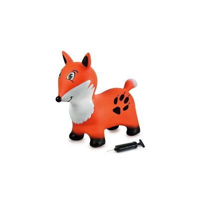 Hüpftier Fuchs mit Pumpe