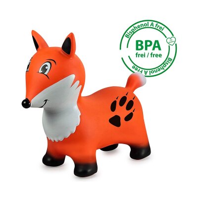Hüpftier Fuchs mit Pumpe